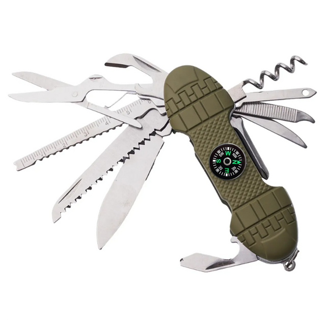 GLOBUZ - 11-in-1 Multi-Tool Pocket Knife