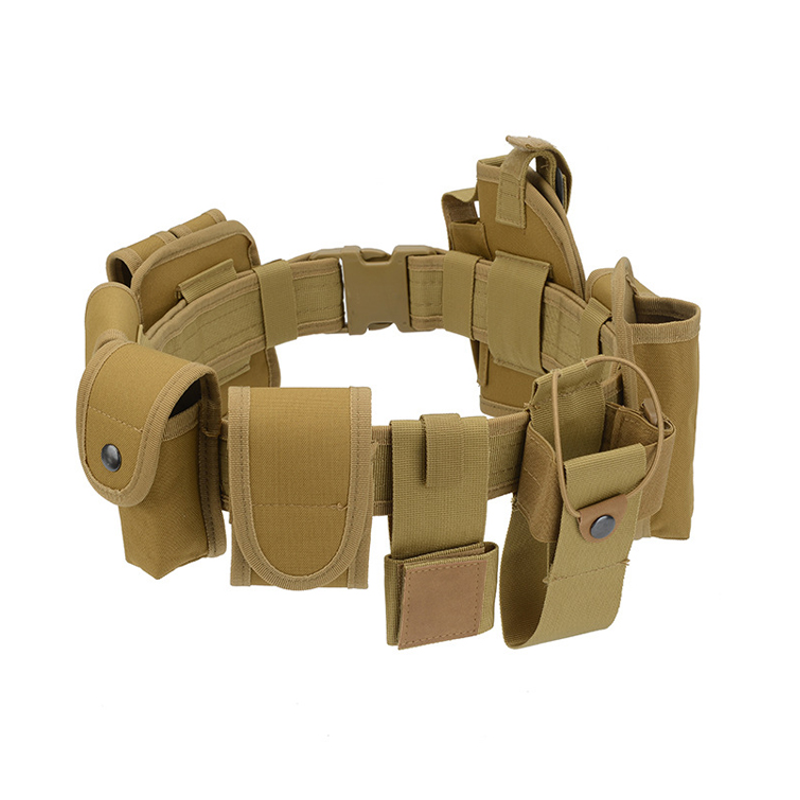 Globuz -9-in-1 Multifunctional Tactical Belt – Khaki