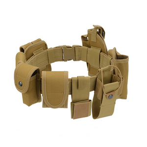 Globuz -9-in-1 Multifunctional Tactical Belt – Khaki