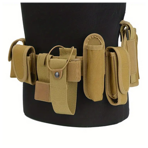 Globuz -9-in-1 Multifunctional Tactical Belt – Khaki