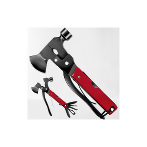GLOBUZ - Multi-Tool with Axe & Hammer 16-in-1
