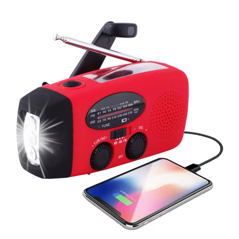 GLOBUZ - Emergency Radio with 2 000mAh Power Bank