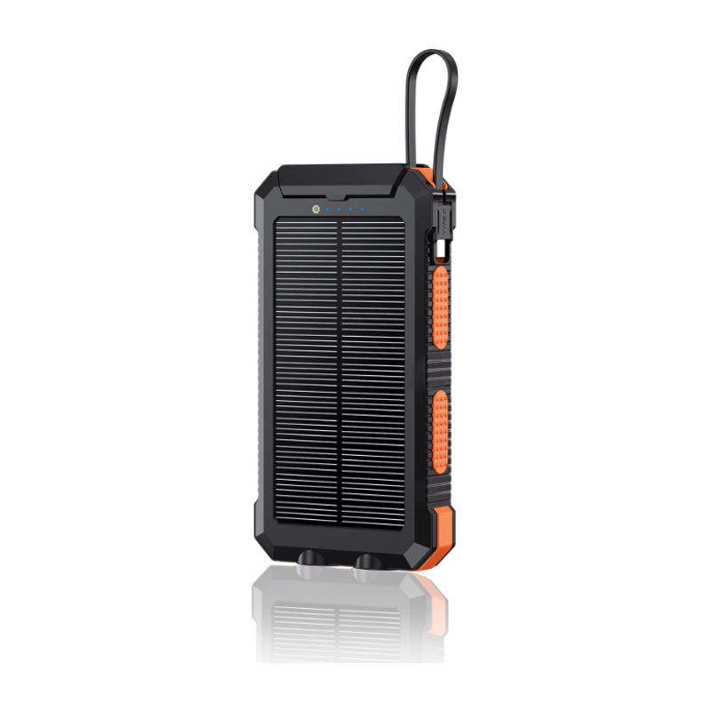 Globuz - Powerbank m. solceller 20.000mAh