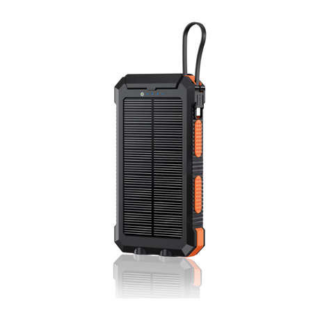 Globuz - Powerbank m. solceller 20.000mAh
