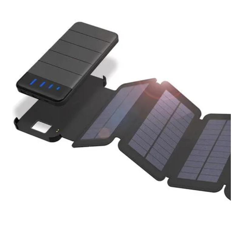 Globuz - Powerbank med solceller 10.000mAh