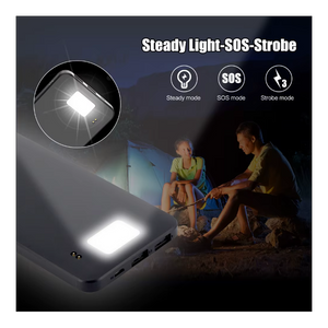 Globuz - Powerbank med solceller 10.000mAh