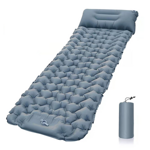 GLOBUZ - Self-Inflating Sleeping Pad - 198 X 68 X 9 CM Grey