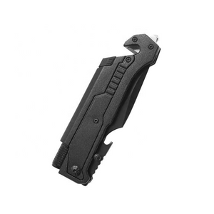 Globuz - Survival Knife with Fire Starter & Flashligh