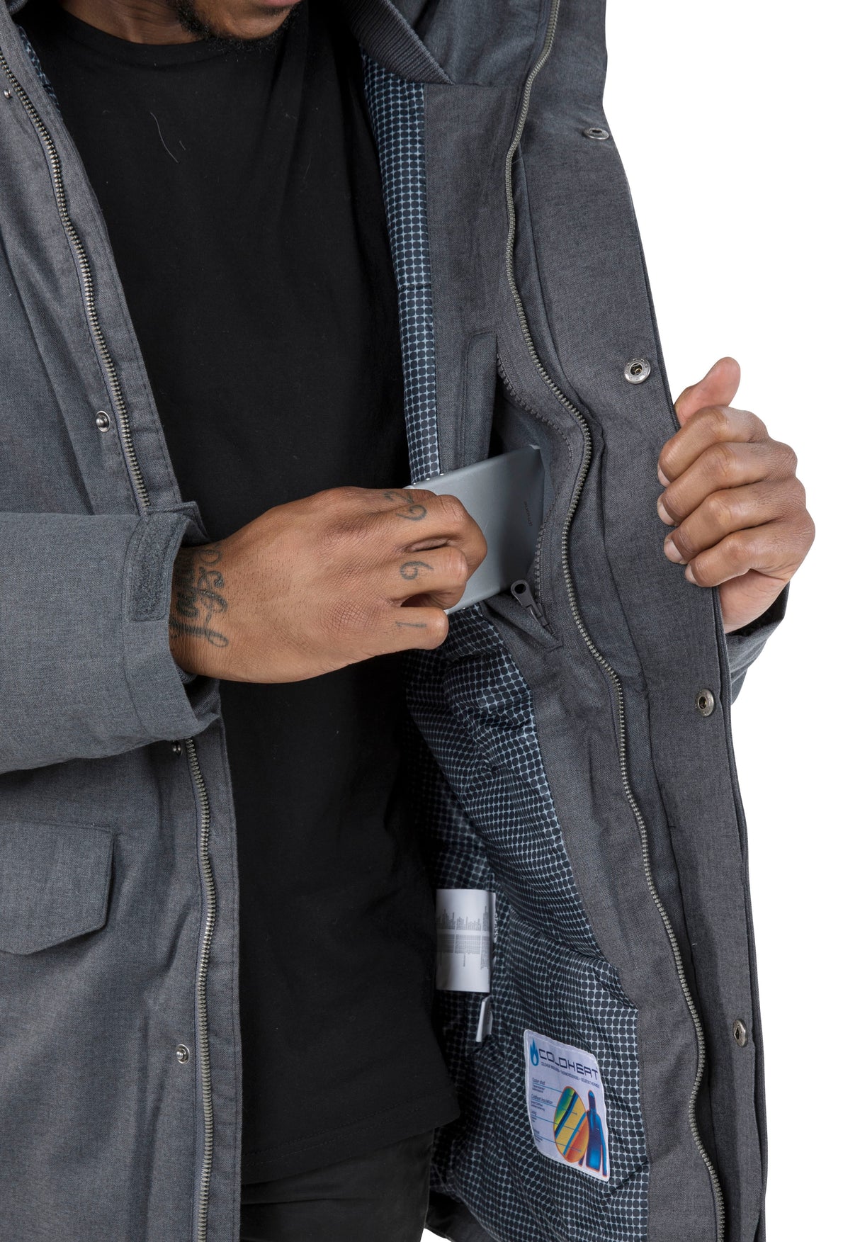 Glover - Dark Grey Marl - Trespass