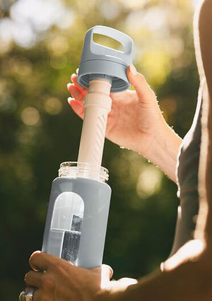 Go Series Glass Water Filter Bottle - LifeStraw