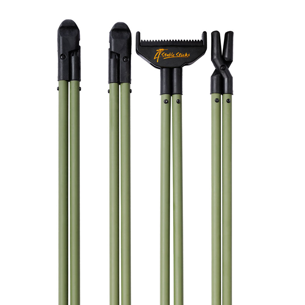 4Stablestick Bush Essential 4 benet skydestok - grøn