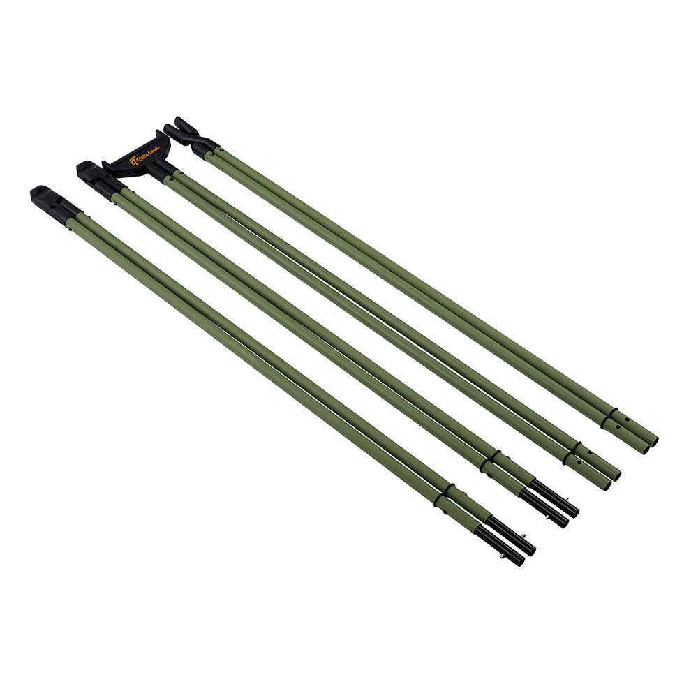 4Stablestick Bush Essential 4 benet skydestok - grøn