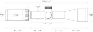 Hawke Vantage IR - 3-9x40 Mil Dot