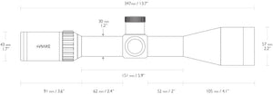 Hawke Vantage 30 WA SF IR - 4-16x50 Half Mil Dot
