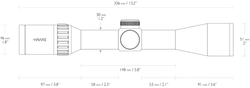 Hawke Endurance 30 WA 1,5-6x44 L4A Dot