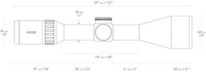Hawke Endurance 30 WA - 3-12x56 LR Dot (8x)