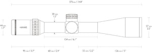 Hawke Frontier 30 SF - 2,5-15x50 LR Dot (8x)