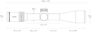 Hawke Frontier 30 SF - 4-24x50 LR Dot (16x)