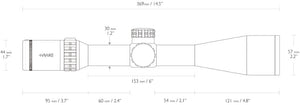 Hawke Frontier 30 SF - 4-24x50 Mil Pro (20x)