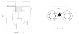 Hawke Vantage - 10X50 Green