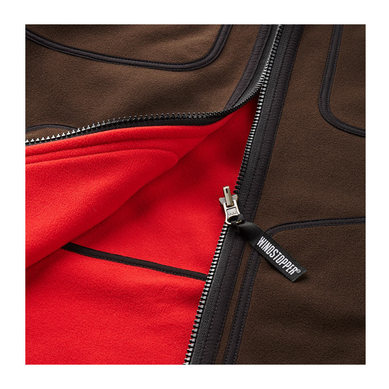 Kamko Fleece Kvinder - Brown/Red - Härkila