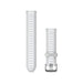 Quick Release remme (20 mm), Mist Grey/Whitestone 2