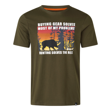 Highseat Sunset T-shirt - Light Pine