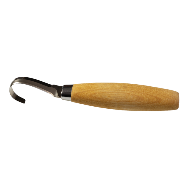 Hook Knife 164 Right Hand with Leather S - Morakniv
