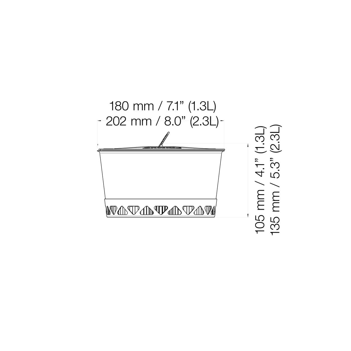 Primetech Stove Set Ii 1x W. Pan - Primus
