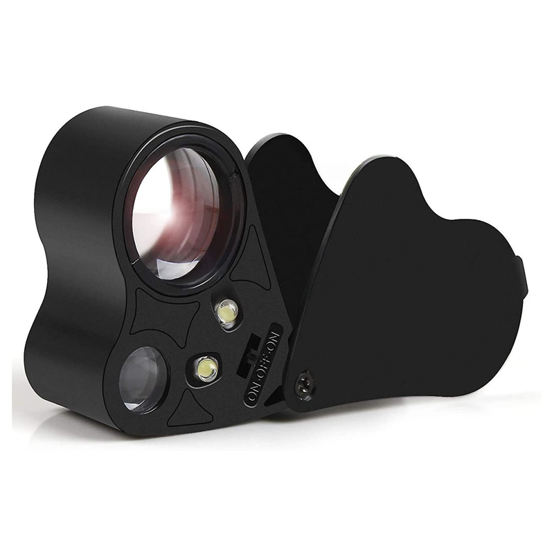 Magnifying glass w/ light - 30x & 60x zoom