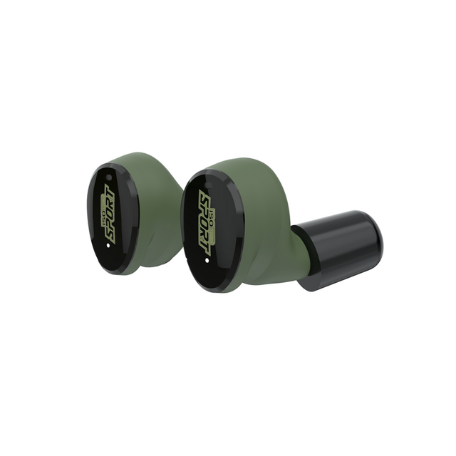 ISOtunes FREE Sport Caliber - Army Green EN352