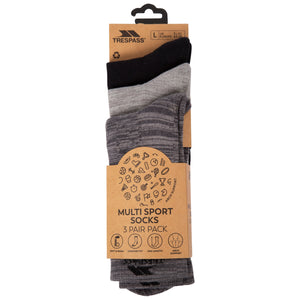 Jackbarrow - Carbon Melange / Stone Melange / Black - Trespass