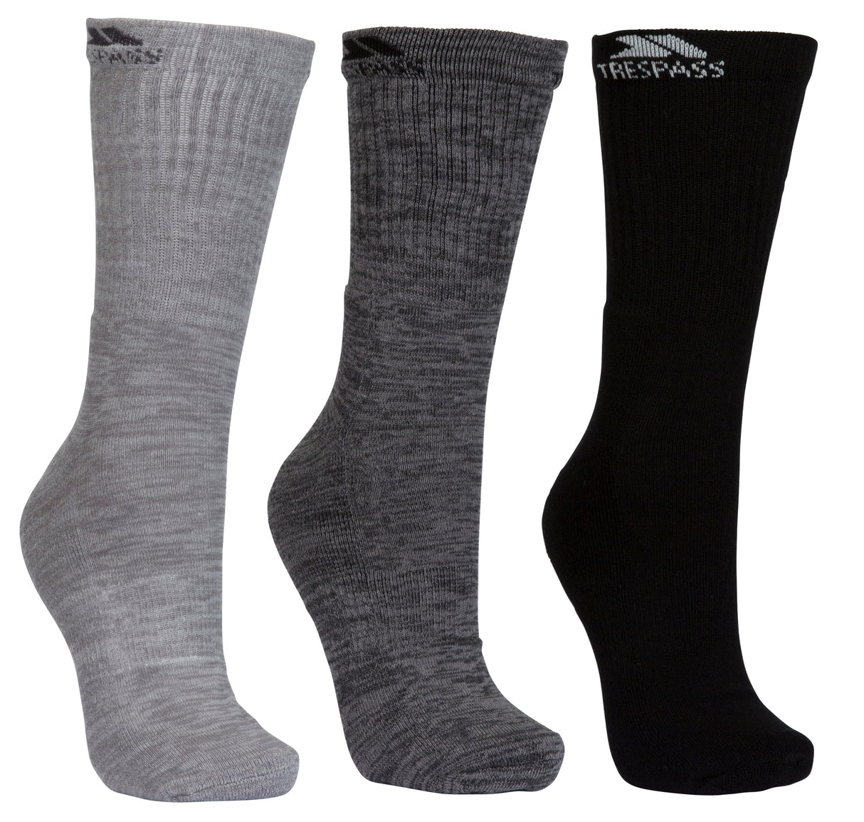 Jackbarrow - Carbon Melange / Stone Melange / Black - Trespass