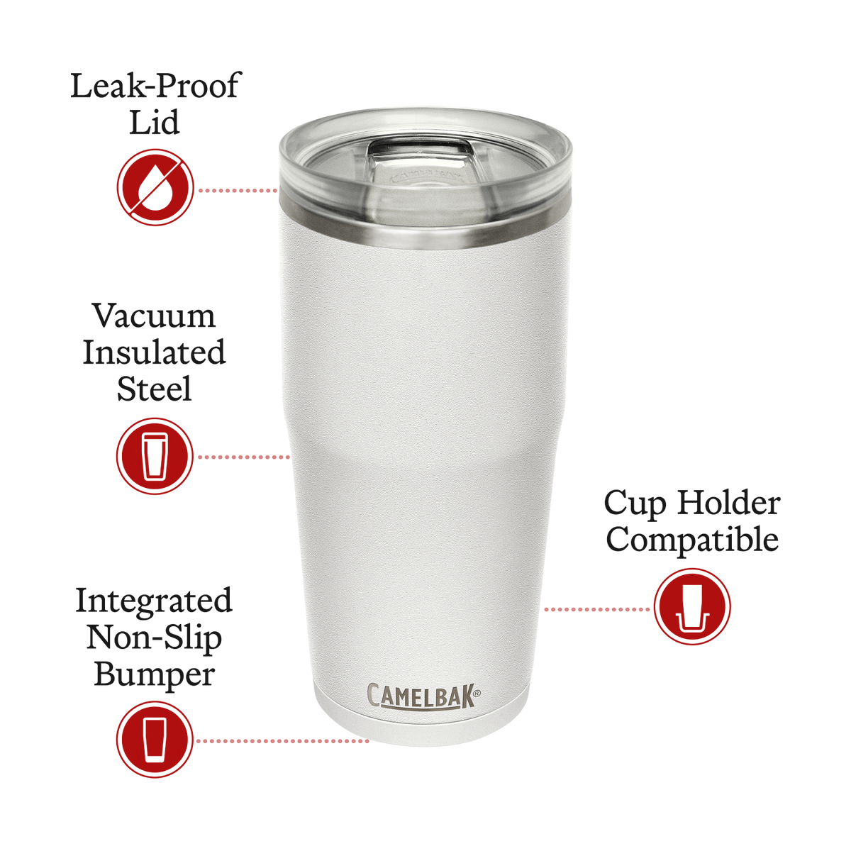 Thrive Tumbler, VSS 30oz - Camelbak - WHITE