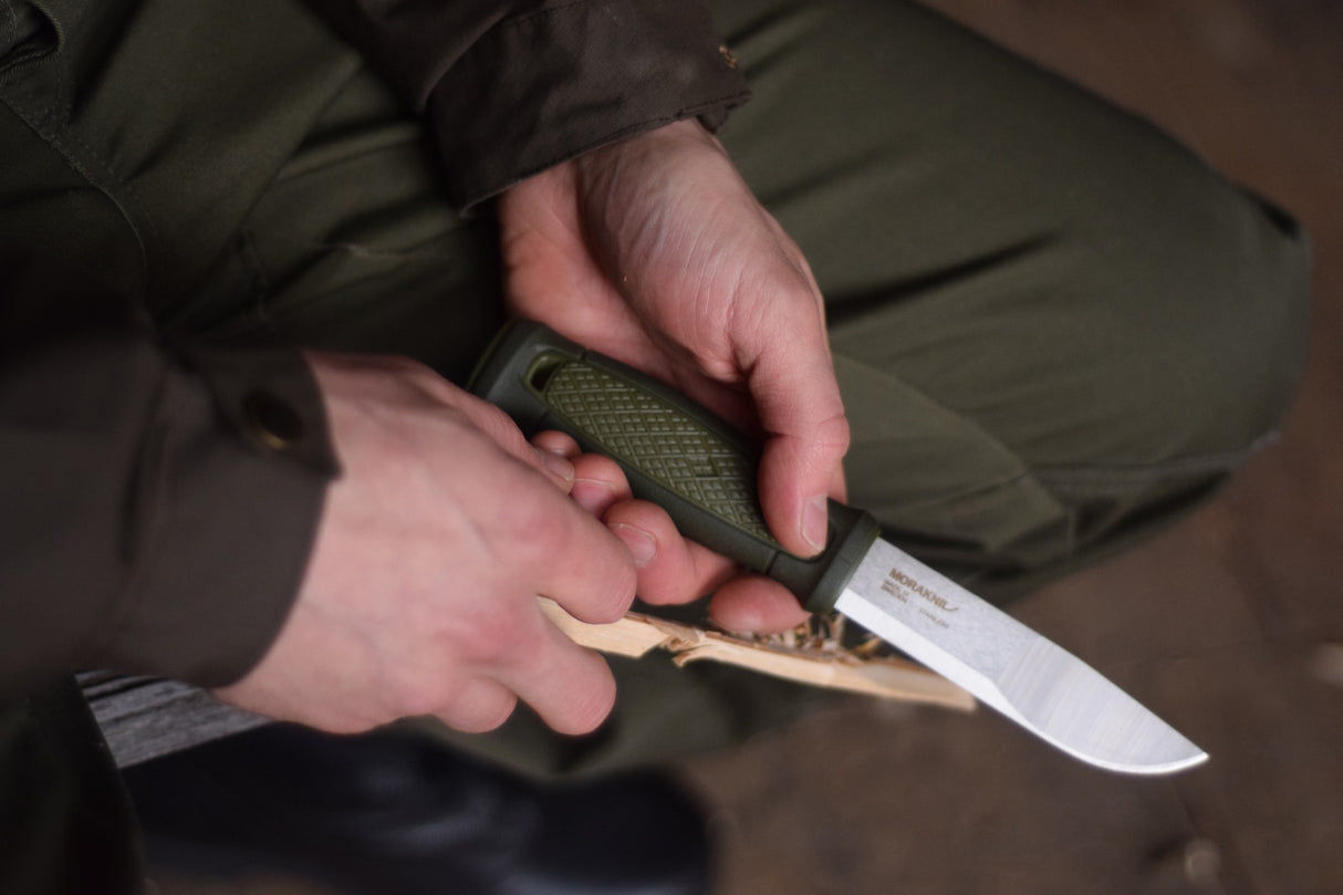 Kansbol with Polymer Sheath (S) Green - Morakniv