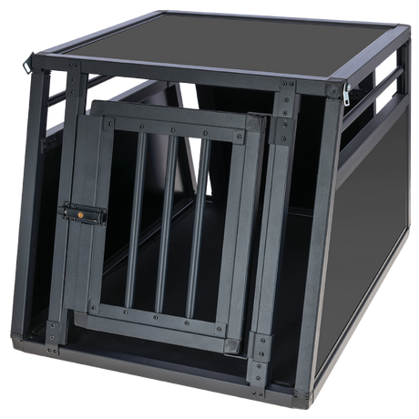 Transportbur i high-quality aluminium - 92x65x65cm