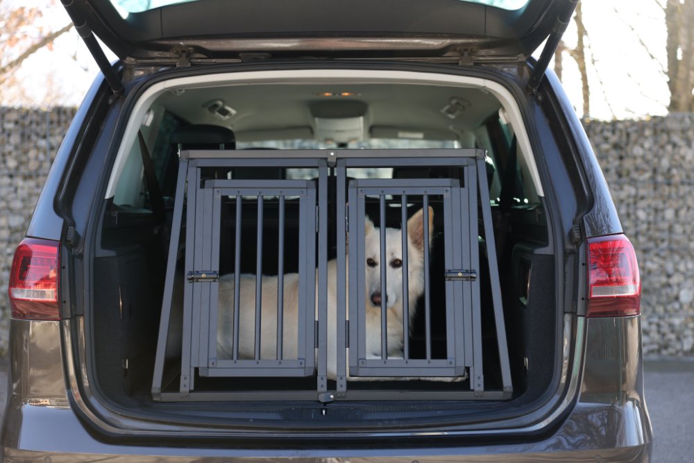 Transportbur i high-quality aluminium - 92x97x68