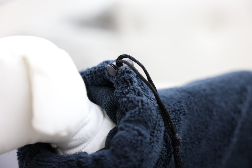 Hundedækken "badekåbe" - XL