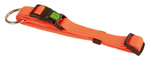 Halsbånd justerbar nylon - 10mm 20-35cm