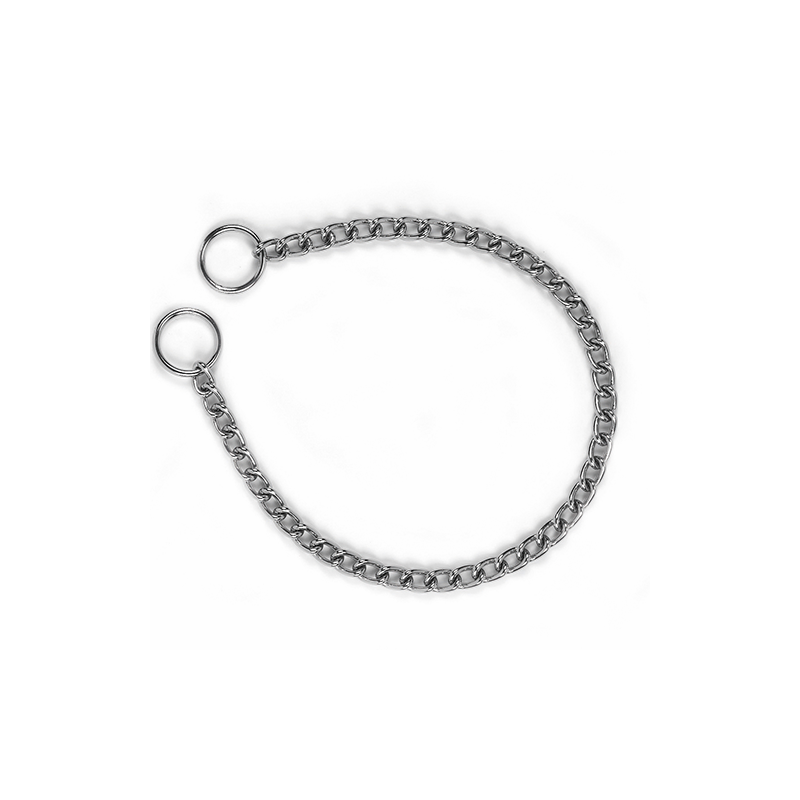 Halsbånd, kvælerhalsbånd - 4mm 60cm