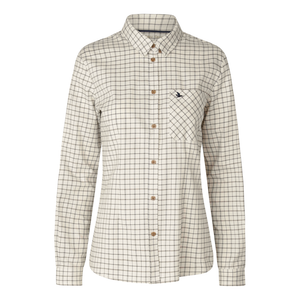 Kerry Skydeskjorte - Estate Blue/Pine Green Check
