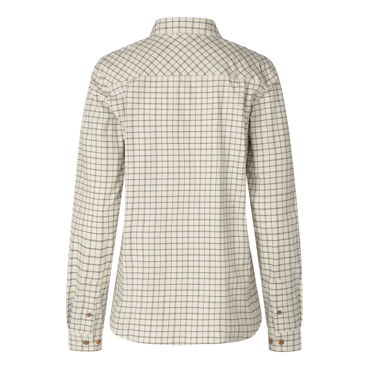 Kerry Skydeskjorte - Estate Blue/Pine Green Check