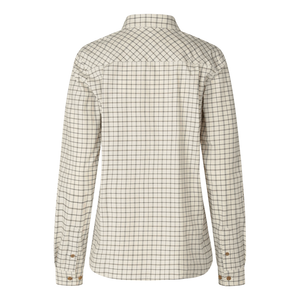 Kerry Skydeskjorte - Estate Blue/Pine Green Check