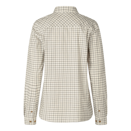 Kerry Skydeskjorte - Estate Blue/Pine Green Check