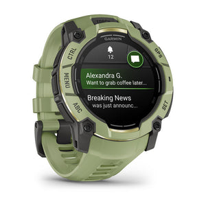 Instinct® 3 – 50 mm, AMOLED, Fern Green med Fern Green rem