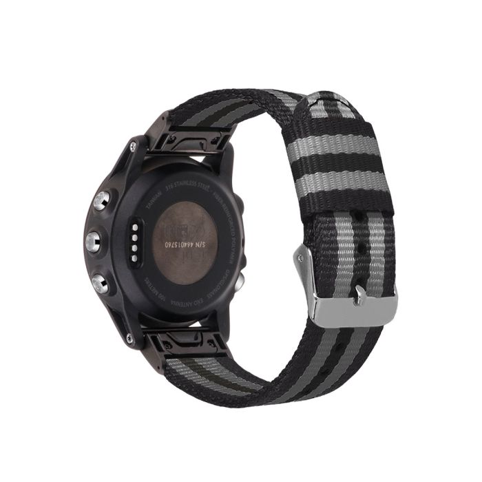 QuickFit® 26 urremme, Tactical Black nylon 3