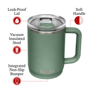 Thrive Mug, VSS 16oz - Camelbak - Moss