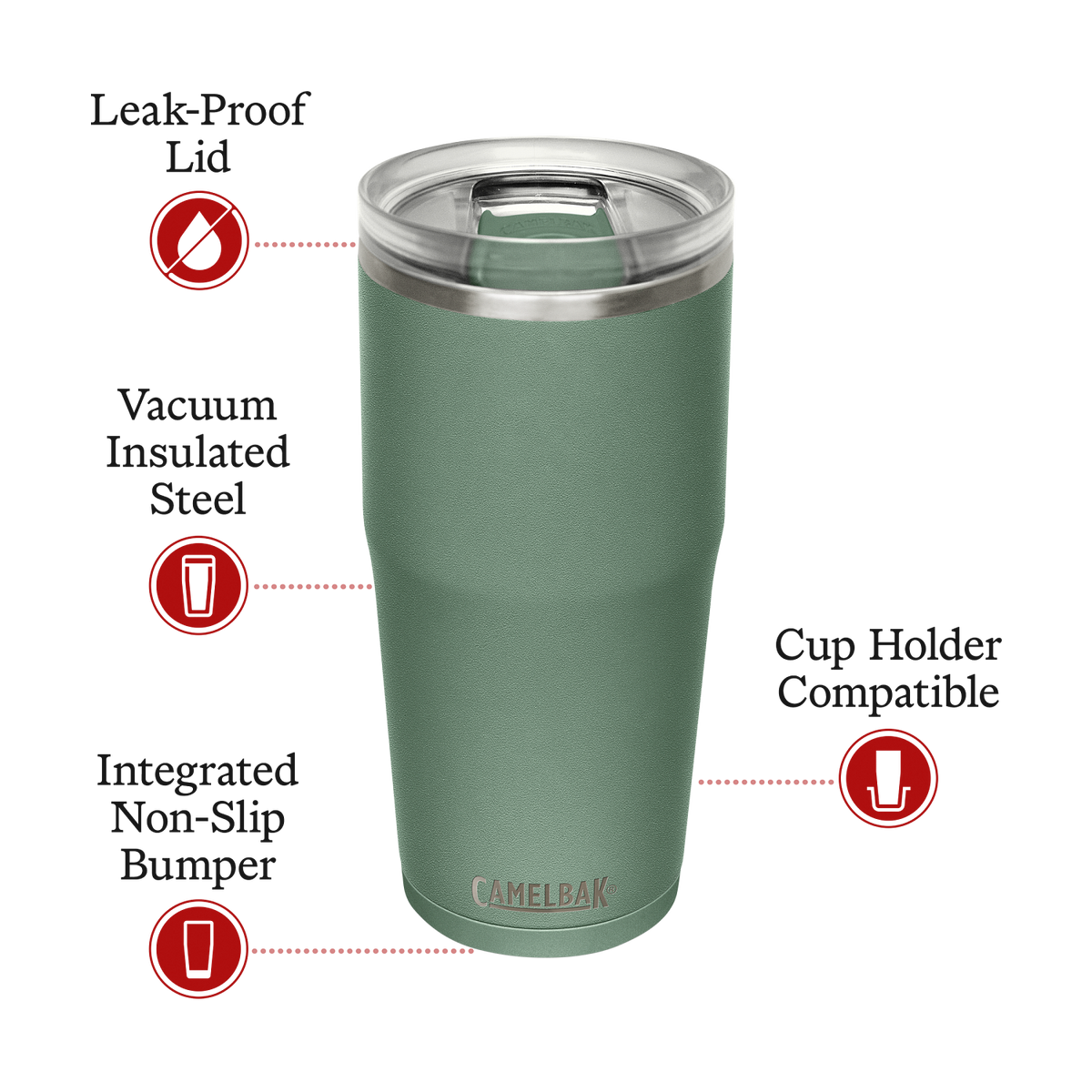 Thrive Tumbler, VSS 30oz - Camelbak - Moss