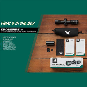 VORTEX CROSSFIRE HD 1.5 - 5.5x32 SCOUT DEAD - HOLD 2A BDC