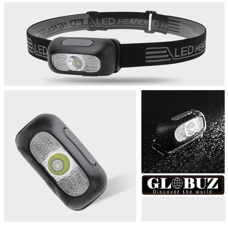 Globuz - Astro Headlamp with red & white light.